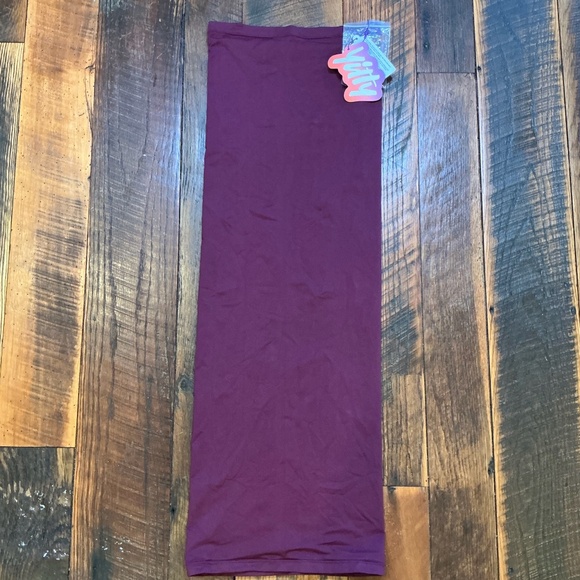 Yitty Nearly Naked Shaping Tube Dress Deep Maroon Women’s Size M NWT - Picture 6 of 10